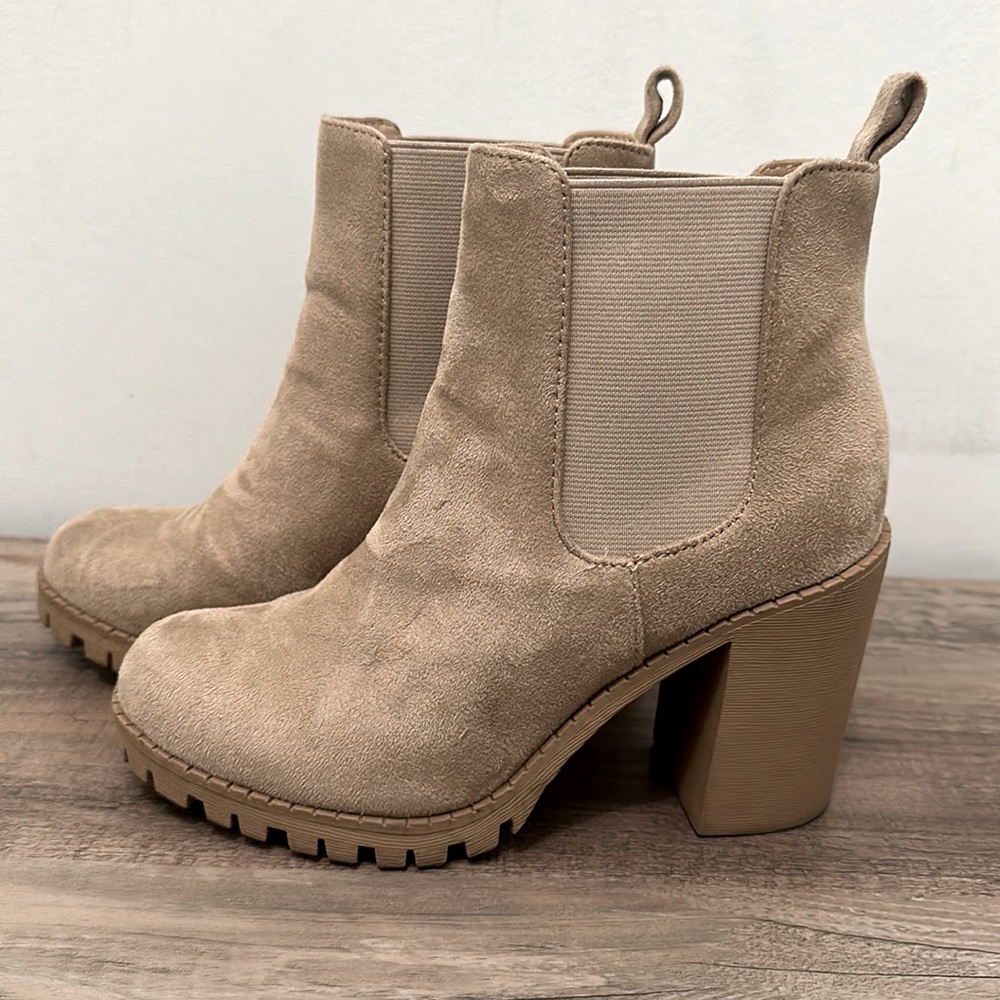 Tan Booties